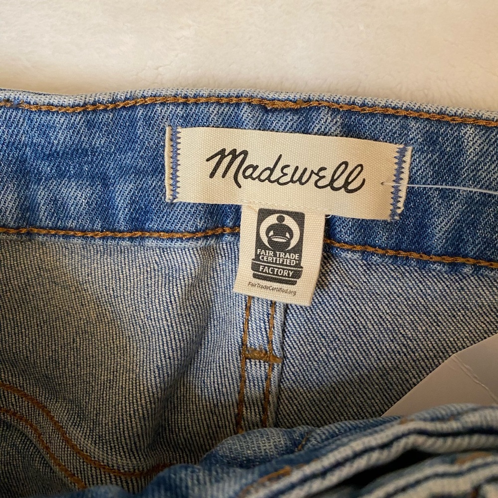 NWT! Madewell The Curvy Mid-Rise Perfect Vintage Jean Size 25 - Picture 10 of 13
